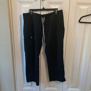 Figs black scrub pant